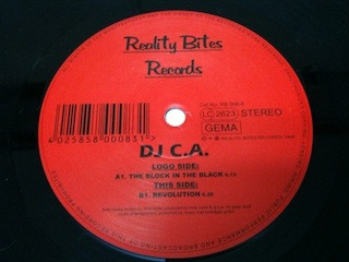 DJ C.A. - The Block In The Black | Reality Bites Records (rb 006) - main