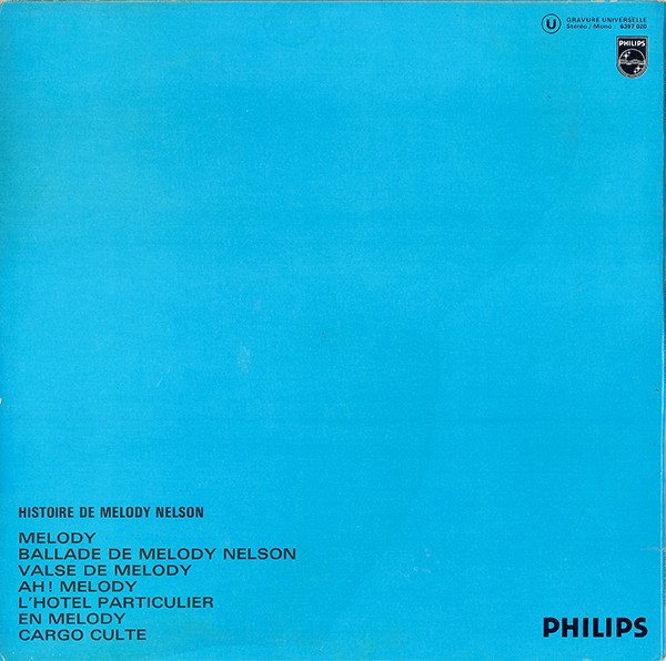 Serge Gainsbourg - Histoire De Melody Nelson | Philips (6397 020) - 2