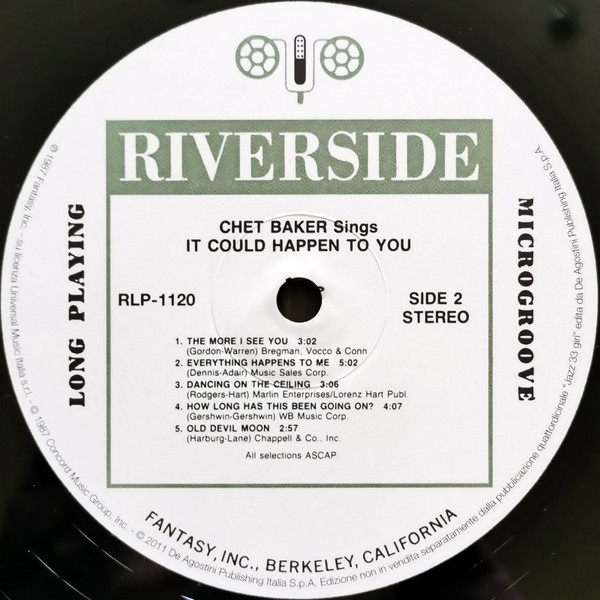 Chet Baker - It Could Happen To You | Riverside Records (RLP-1120) - 4