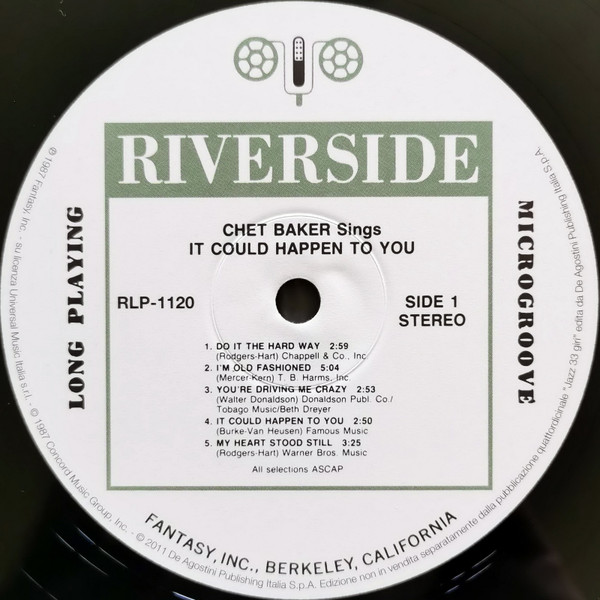 Chet Baker - It Could Happen To You | Riverside Records (RLP-1120) - 3
