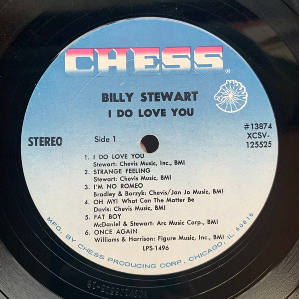 Billy Stewart - I Do Love You | Chess (LP-1496) - 3 Billy Stewart - I Do Love You | Chess (LP-1496) - 3