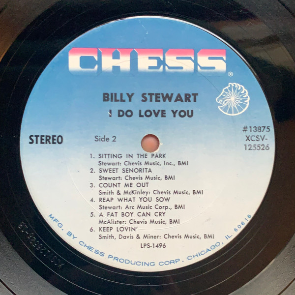 Billy Stewart - I Do Love You | Chess (LP-1496) - 4 Billy Stewart - I Do Love You | Chess (LP-1496) - 4
