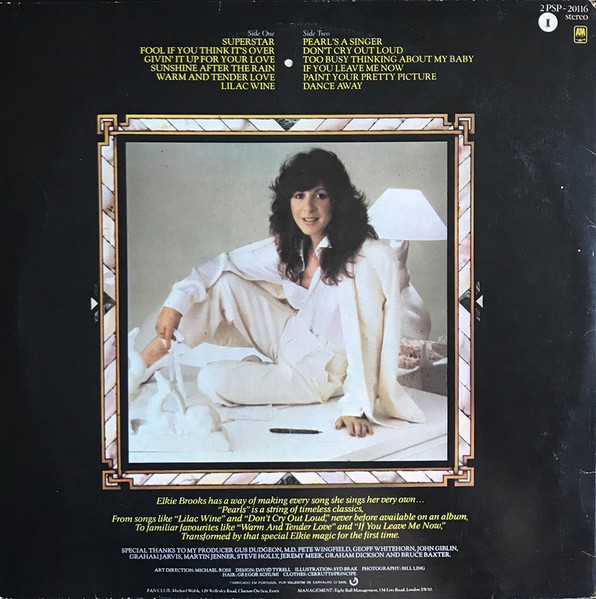 Elkie Brooks - Pearls | A&M Records (2PSP-20116) - 2