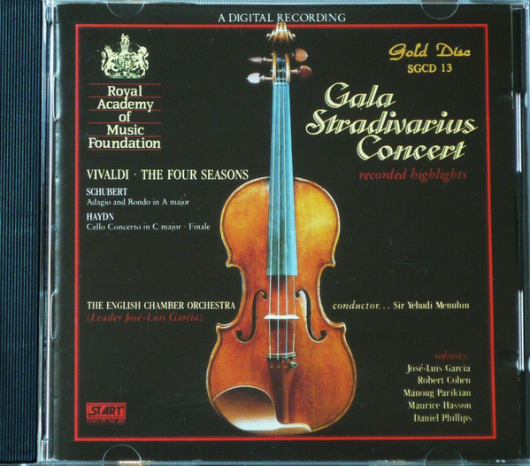English Chamber Orchestra - Gala Stradivarius Concert | Start (SGCD 13) - main