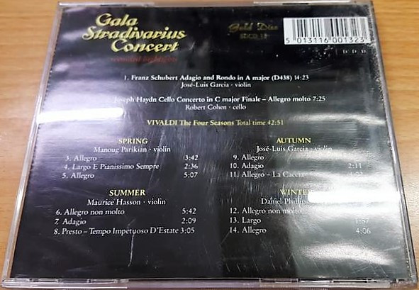 English Chamber Orchestra - Gala Stradivarius Concert | Start (SGCD 13) - 2