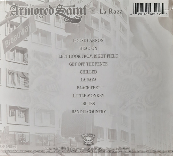 Armored Saint - La Raza | Metal Blade Records (3984-14891-2) - 2 Armored Saint - La Raza | Metal Blade Records (3984-14891-2) - 2