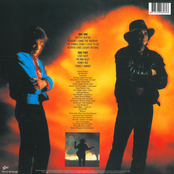 Stevie Ray Vaughan & Double Trouble - Couldn't Stand The Weather | Music On Vinyl (MOVLP190) - 2
