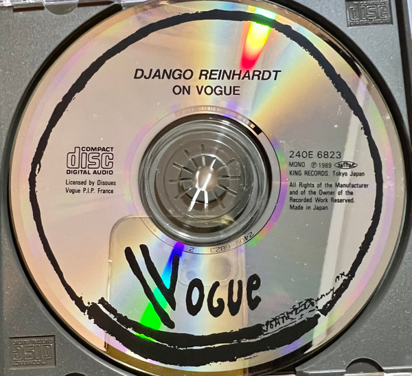 Django Reinhardt - Best Of Django Reinhardt On Vogue | Vogue (240E 6823) - 3