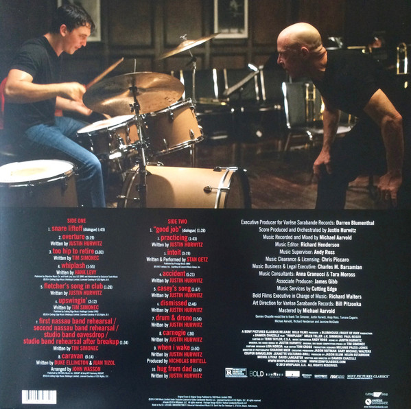 Various - Whiplash (Original Motion Picture Soundtrack) | Varèse Sarabande (302 067 286 1) - 2 Various - Whiplash (Original Motion Picture Soundtrack) | Varèse Sarabande (302 067 286 1) - 2