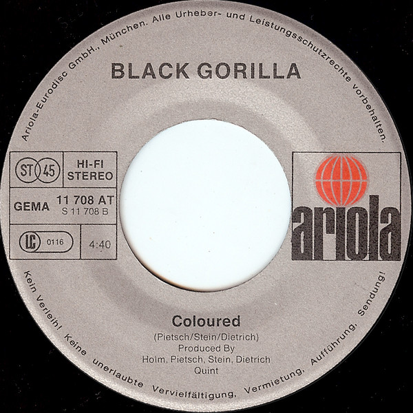 Black Gorilla - Bamboo Child | Ariola (11 708 AT) - 3