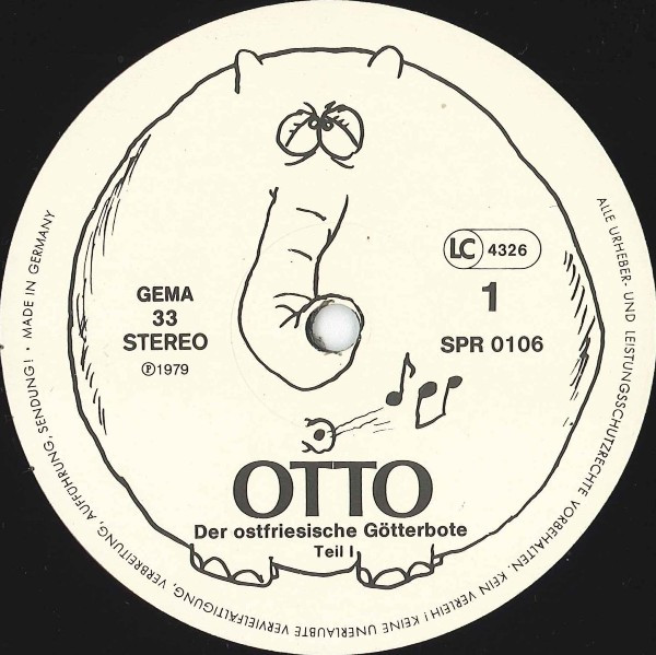 Otto Waalkes - Der Ostfriesische Götterbote | Rüssl Räckords (SPR 0106) - 3 Otto Waalkes - Der Ostfriesische Götterbote | Rüssl Räckords (SPR 0106) - 3