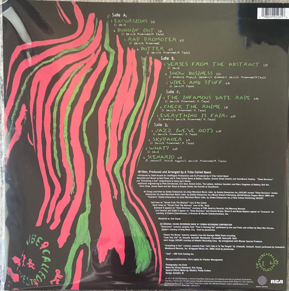 A Tribe Called Quest - The Low End Theory | RCA Records (19802901231) - 2 A Tribe Called Quest - The Low End Theory | RCA Records (19802901231) - 2