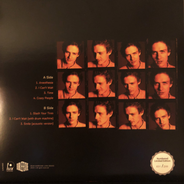 Dean Wareham - Luna Demos | Lux Records (LUXLP033) - 2
