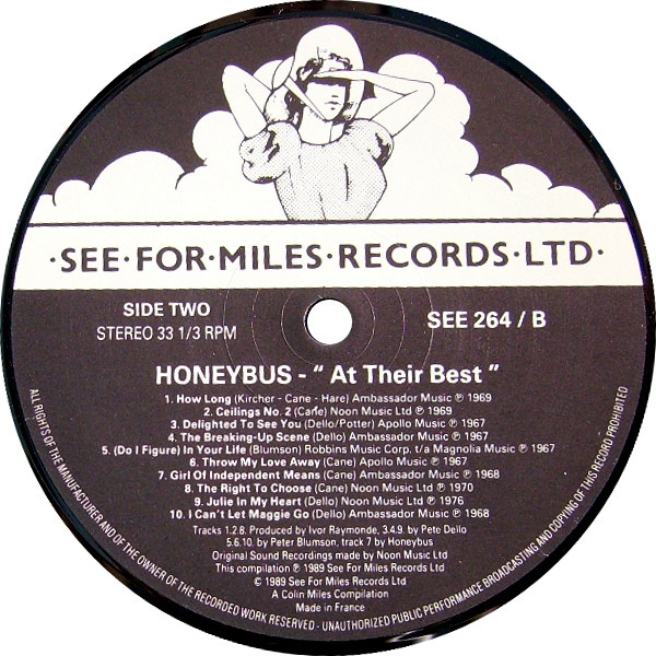 Honeybus - At Their Best | See For Miles Records Ltd. (SEE 264) - 4