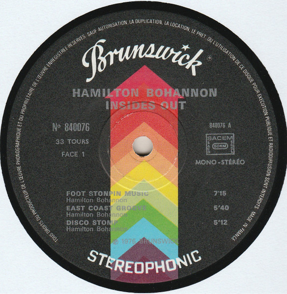 Hamilton Bohannon - Insides Out | Brunswick (840 076) - 3