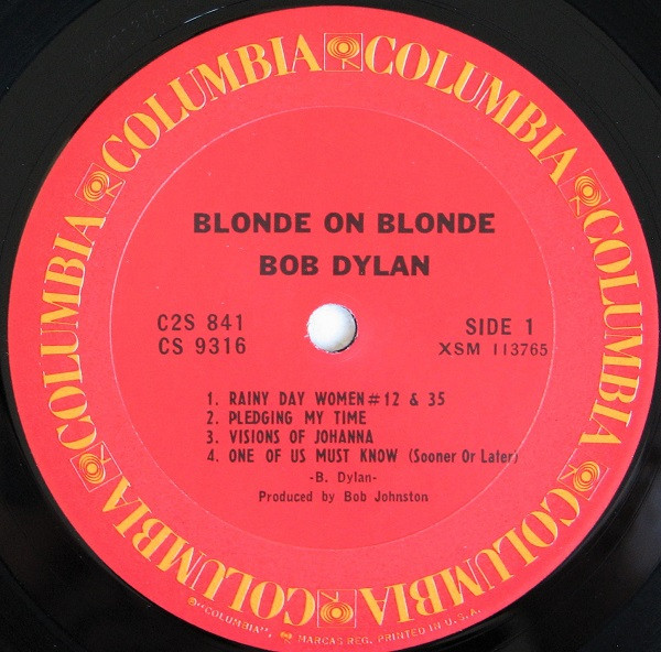 Bob Dylan - Blonde On Blonde | Columbia (CG 841) - 4 Bob Dylan - Blonde On Blonde | Columbia (CG 841) - 4