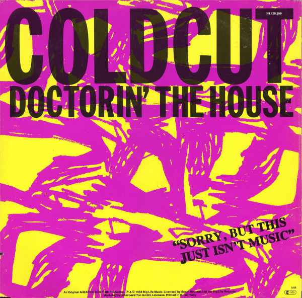Coldcut - Doctorin' The House (The Upset Remix) | Intercord (INT 125.259) - 2