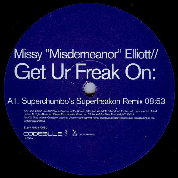 Missy Elliott - Get Ur Freak On | Code Blue (7559-67255-0) - 2 Missy Elliott - Get Ur Freak On | Code Blue (7559-67255-0) - 2