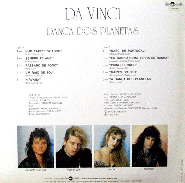 Da Vinci - Dança Dos Planetas | Discossete (LP-705) - 2 Da Vinci - Dança Dos Planetas | Discossete (LP-705) - 2