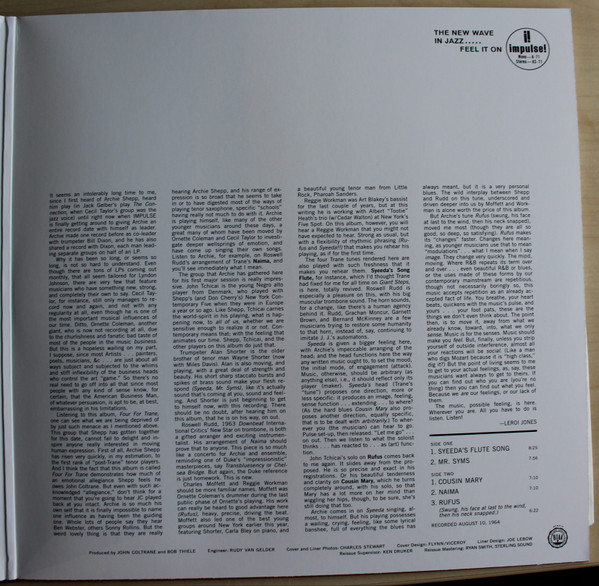 Archie Shepp - Four For Trane | Impulse! (AS-71) - 3 Archie Shepp - Four For Trane | Impulse! (AS-71) - 3