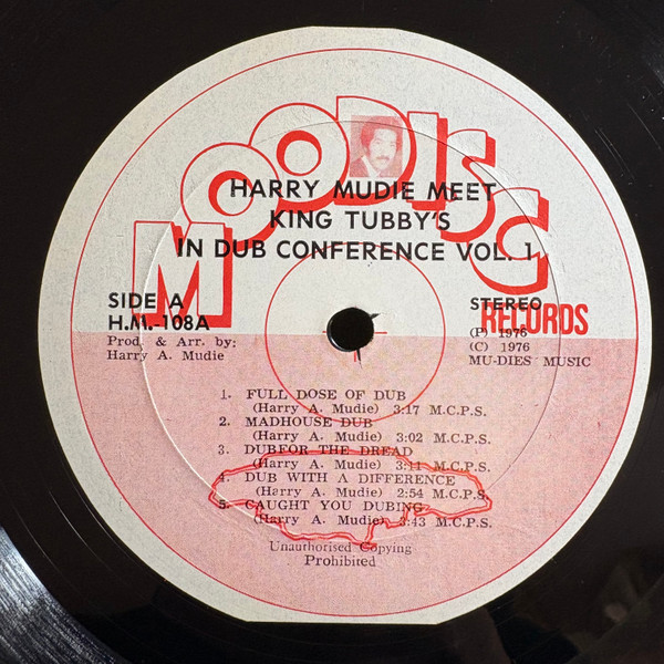 Harry Mudie Meet King Tubby - In Dub Conference Volume One | Moodisc Records International (HM-108) - 3 Harry Mudie Meet King Tubby - In Dub Conference Volume One | Moodisc Records International (HM-108) - 3