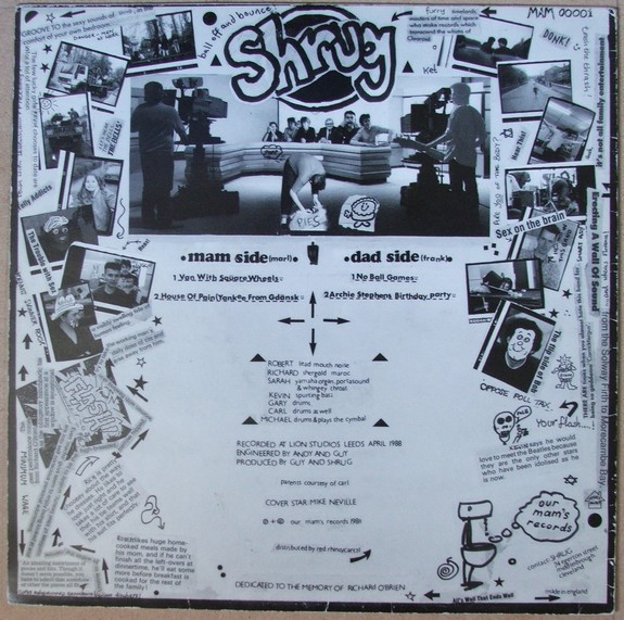 Shrug - Nevil Wanless E.P. | Our Mam's Records (MAM 00001) - 2