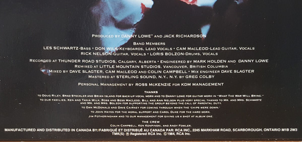 White Wolf - Standing Alone [Vinyl] | RCA (KKL1-0554) - 3