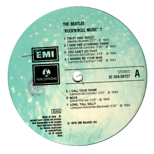 The Beatles - Rock'N'Roll Music Volume 1 | Parlophone (3C 054-06137) - 3 The Beatles - Rock'N'Roll Music Volume 1 | Parlophone (3C 054-06137) - 3
