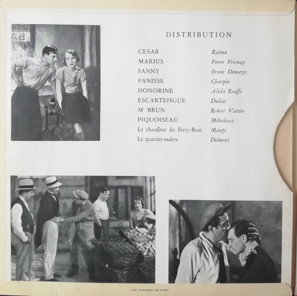 Marcel Pagnol - Marius [Vinyl] | Editions C M F (CMF 01 - 02) - 2