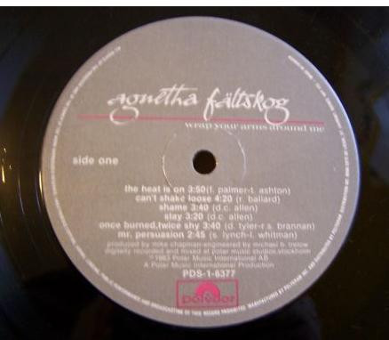 Agnetha Fältskog - Wrap Your Arms Around Me | Polydor (PDS-1-6377) - 3