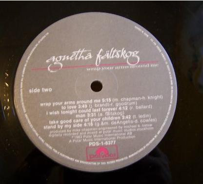 Agnetha Fältskog - Wrap Your Arms Around Me | Polydor (PDS-1-6377) - 4