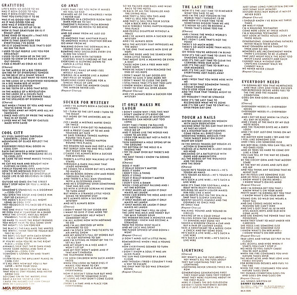 Danny Elfman - So-Lo | MCA Records (MCA-5535) - 4 Danny Elfman - So-Lo | MCA Records (MCA-5535) - 4