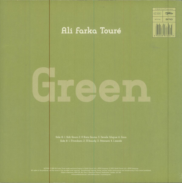 Ali Farka Touré - Green | World Circuit (WCV106) - 3 Ali Farka Touré - Green | World Circuit (WCV106) - 3