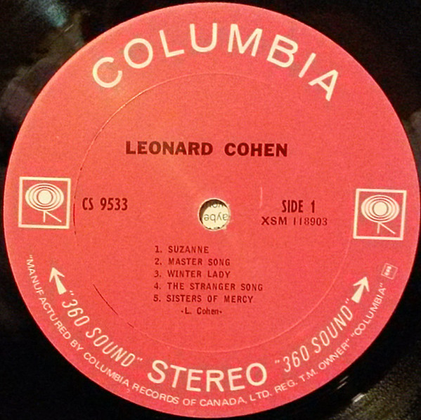 Leonard Cohen - Songs Of Leonard Cohen | Columbia (CS 9533) - 3