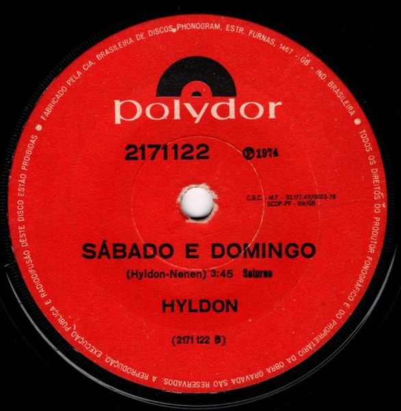 Hyldon - As Dores Do Mundo | Polydor (2171122) - 2