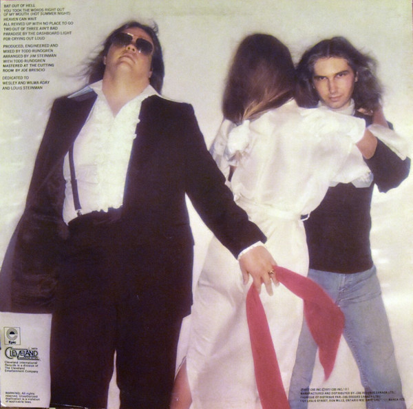 Meat Loaf - Bat Out Of Hell | Epic (PEX 34974) - 2 Meat Loaf - Bat Out Of Hell | Epic (PEX 34974) - 2
