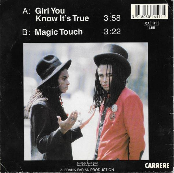 Milli Vanilli - Girl You Know It's True | Carrere (14.511) - 2 Milli Vanilli - Girl You Know It's True | Carrere (14.511) - 2