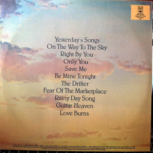 Neil Diamond - On The Way To The Sky | CBS (SBP 237720) - 2 Neil Diamond - On The Way To The Sky | CBS (SBP 237720) - 2
