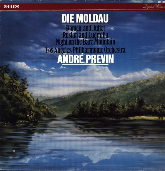 Los Angeles Philharmonic Orchestra Conducted By André Previn - Die Moldau | Philips (416 382-1)