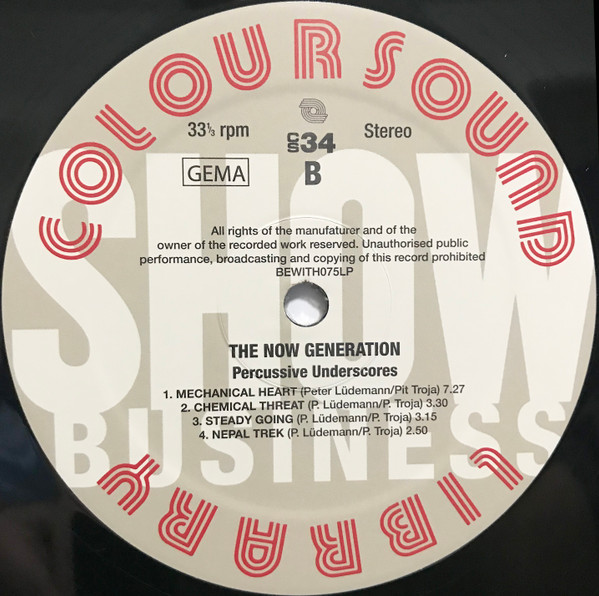 Peter Lüdemann / Pit Troja - The Now Generation (Percussive Underscores) | Be With Records (BEWITH075LP) - 3 Peter Lüdemann / Pit Troja - The Now Generation (Percussive Underscores) | Be With Records (BEWITH075LP) - 3