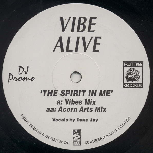 Vibe Alive - The Spirit In Me | Fruittree Records (12 FTREE 3) - main