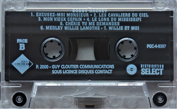 Bobby Hachey - Hommage À Mes Amis [Cassette] | Guy Cloutier Communications (PGC-4-9397) - 4