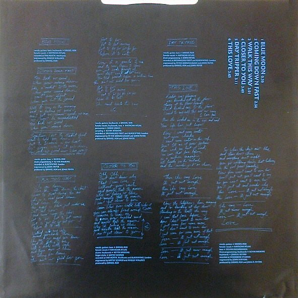 Daniel Ash - Coming Down | Beggars Banquet (BEGA 114) - 3