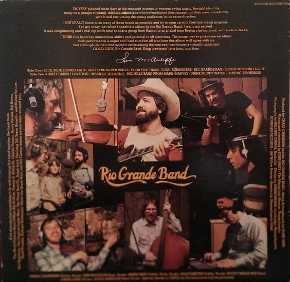 Rio Grande Band - Playin' For The Door | Rounder Records (0105) - 2 Rio Grande Band - Playin' For The Door | Rounder Records (0105) - 2
