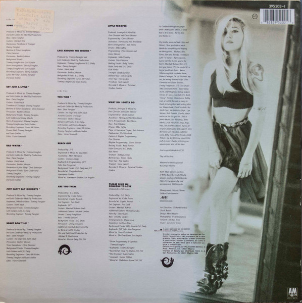 E.G. Daily - Lace Around The Wound | A&M Records (395 202-1) - 2 E.G. Daily - Lace Around The Wound | A&M Records (395 202-1) - 2