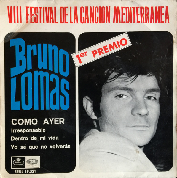 Bruno Lomas - Como Ayer | Regal (SEDL 19.521) - main