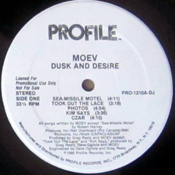 Moev - Dusk And Desire | Profile Records (PRO-1210-DJ) - 3 Moev - Dusk And Desire | Profile Records (PRO-1210-DJ) - 3