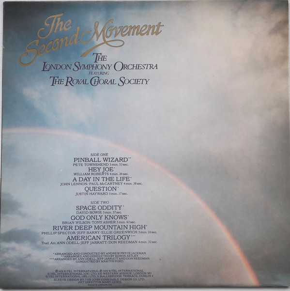 London Symphony Orchestra Featuring The Royal Choral Society - Classic Rock - The Second Movement | K-Tel (NE1039)