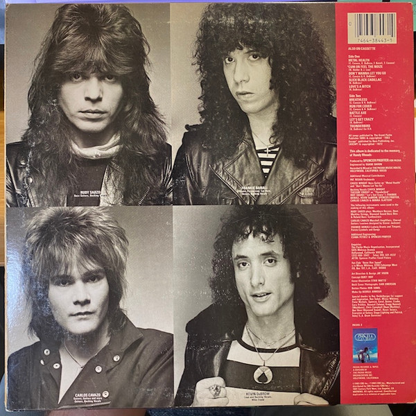 Quiet Riot - Metal Health | Pasha (FZ-38443) - 2 Quiet Riot - Metal Health | Pasha (FZ-38443) - 2