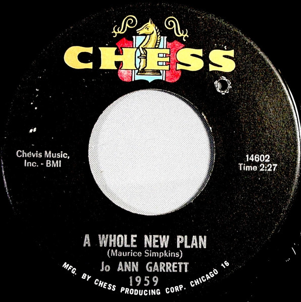 Jo Ann Garrett - Stay By My Side | Chess (1959) - 2